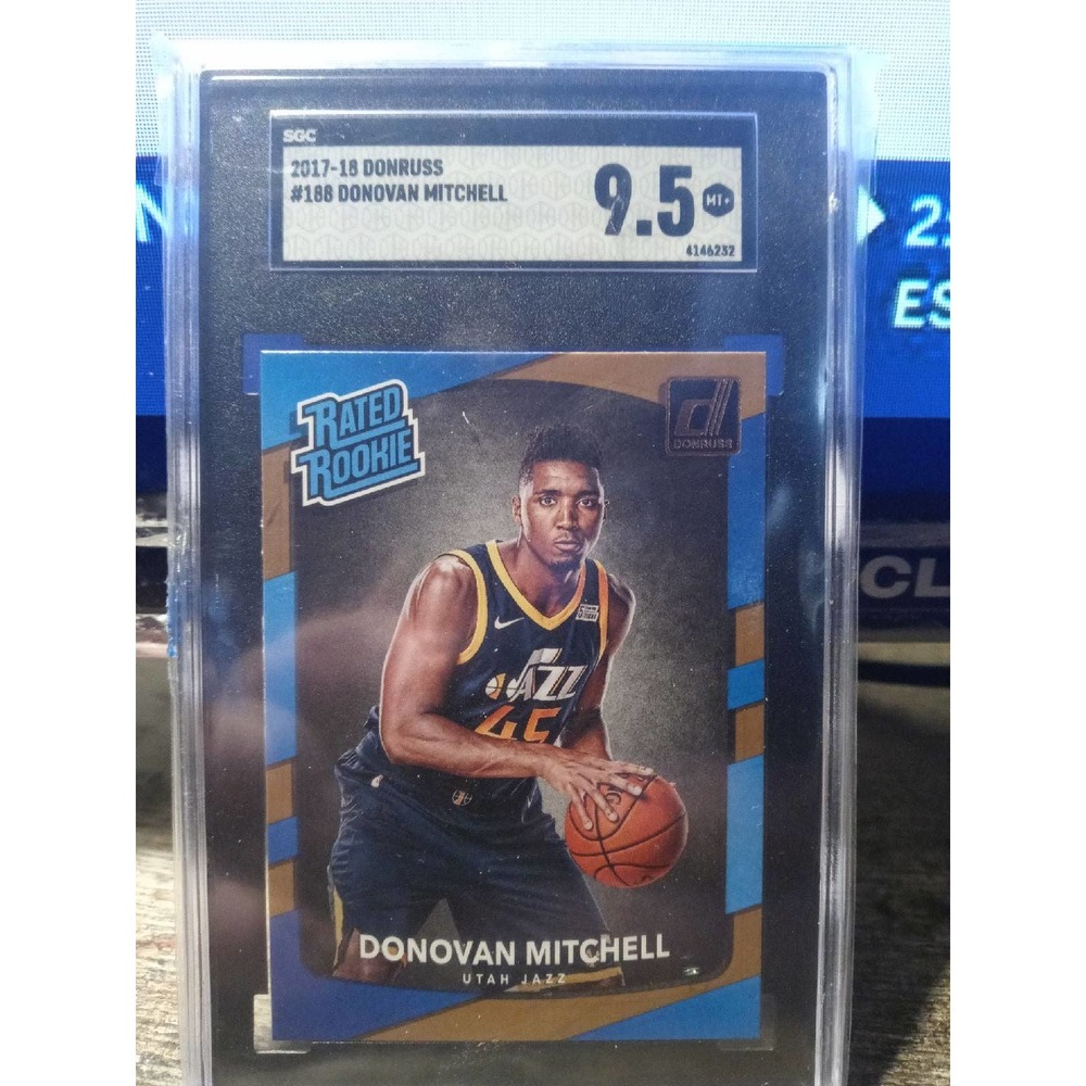 Donovan Mitchell Graded Rookie